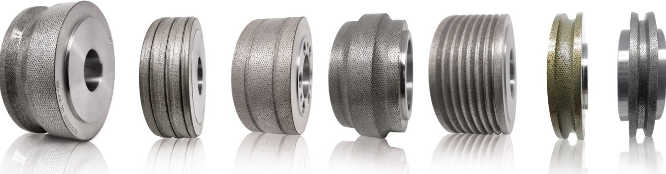 Roll Measuring Machine SEAJON Diamond Tools — Rotary Diamond Dressing Rolls